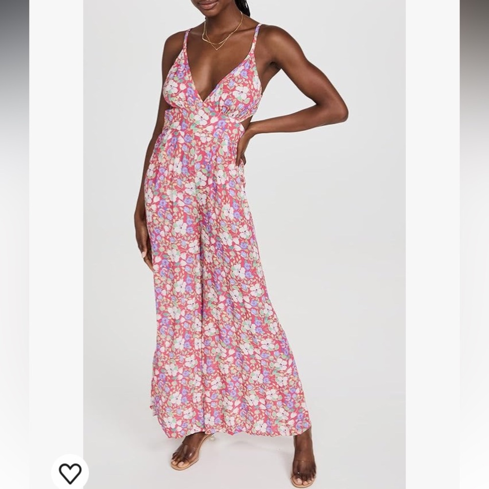 EUC Yumi Kim Kylie pink floral jumpsuit - Picture 9 of 16